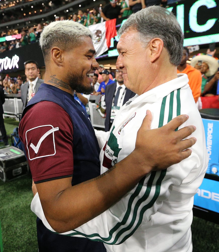 Photos: Former Atlanta United manager leads Mexico to victory at Mercedes-Benz Stadium