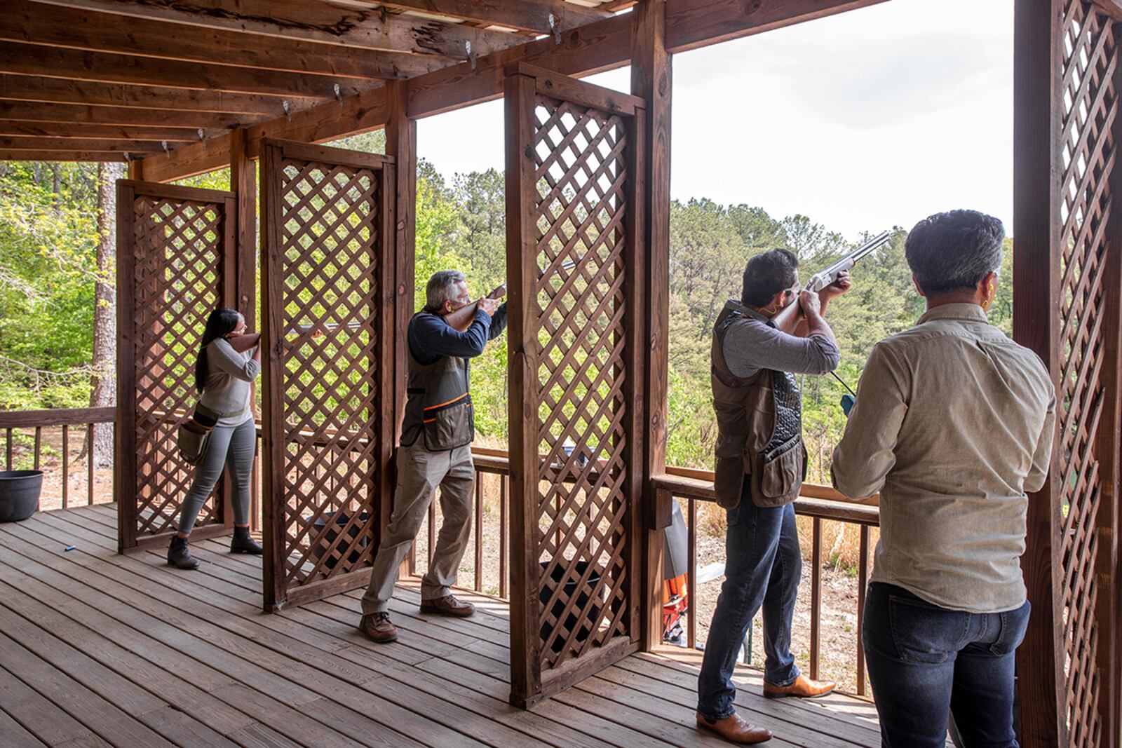 You can learn to shoot clay targets at Barnsley Resort in Adairsville.
Credit: Barnsley Resort