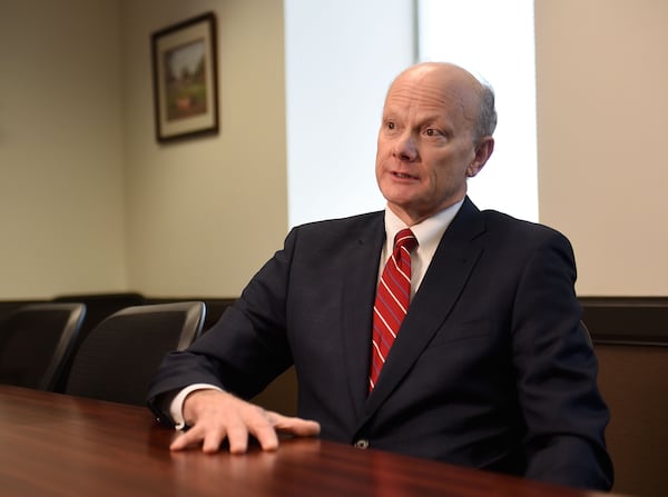 Atlanta, Thursday, June 17  — University System of Georgia Chancellor Steve Wrigley, who is retiring after four years in that job and 36 years in state government. He was chief of staff to Gov. Zell Miller when he created the Hope Scholarship. RYON HORNE / RHORNE@AJC.COM