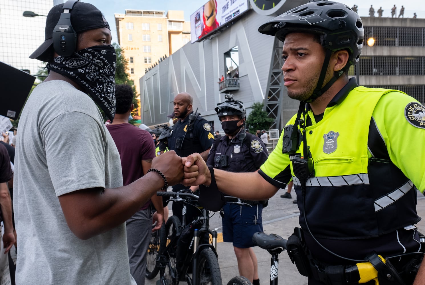 PHOTOS: Protesters gather across metro Atlanta