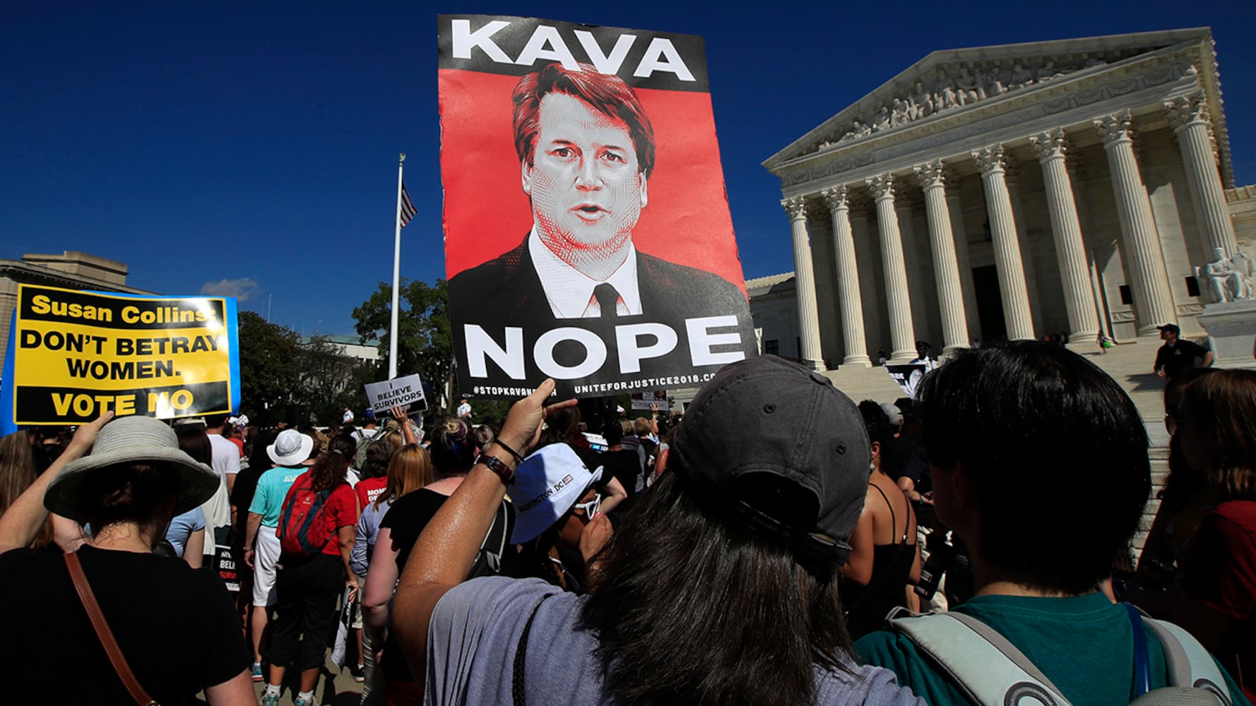 Thousands of protesters rally on Capitol Hill