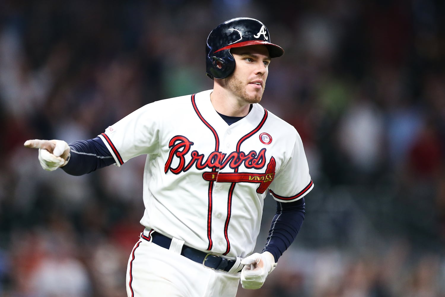 Photos: Freeman, Riley go deep in Braves’ win over Brewers