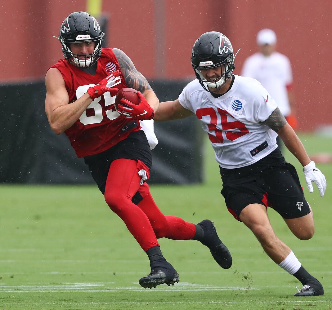 Photos: Ridley, Jones and Ryan put in extra work at Falcons’ camp