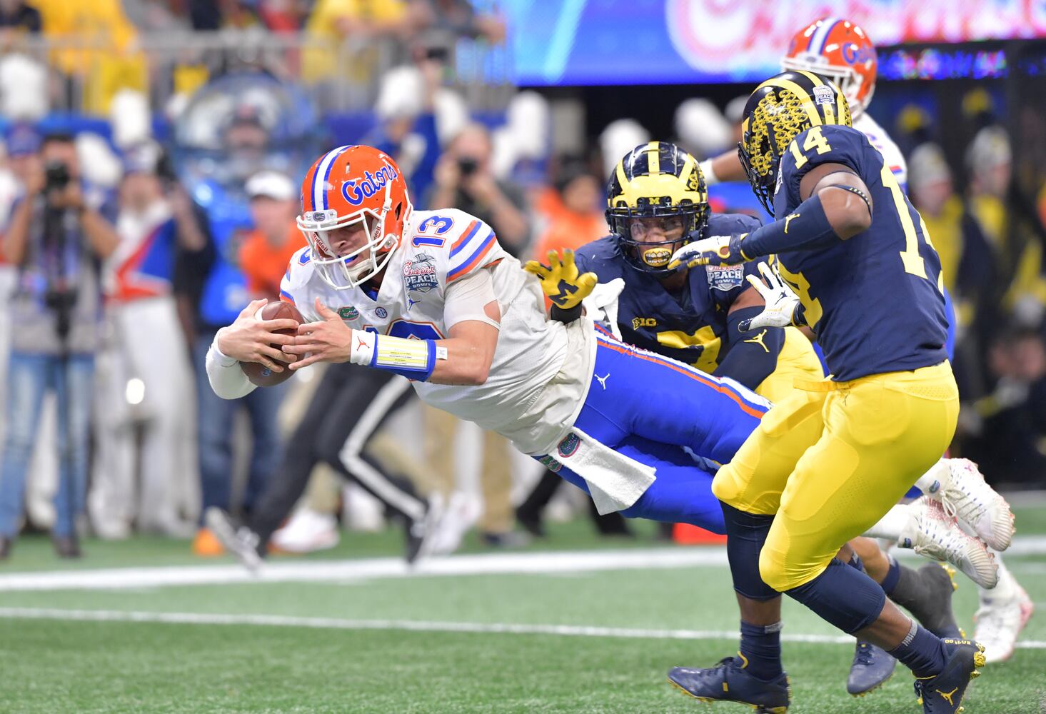 Photos: Florida, Michigan clash in Chick-fil-A Peach Bowl