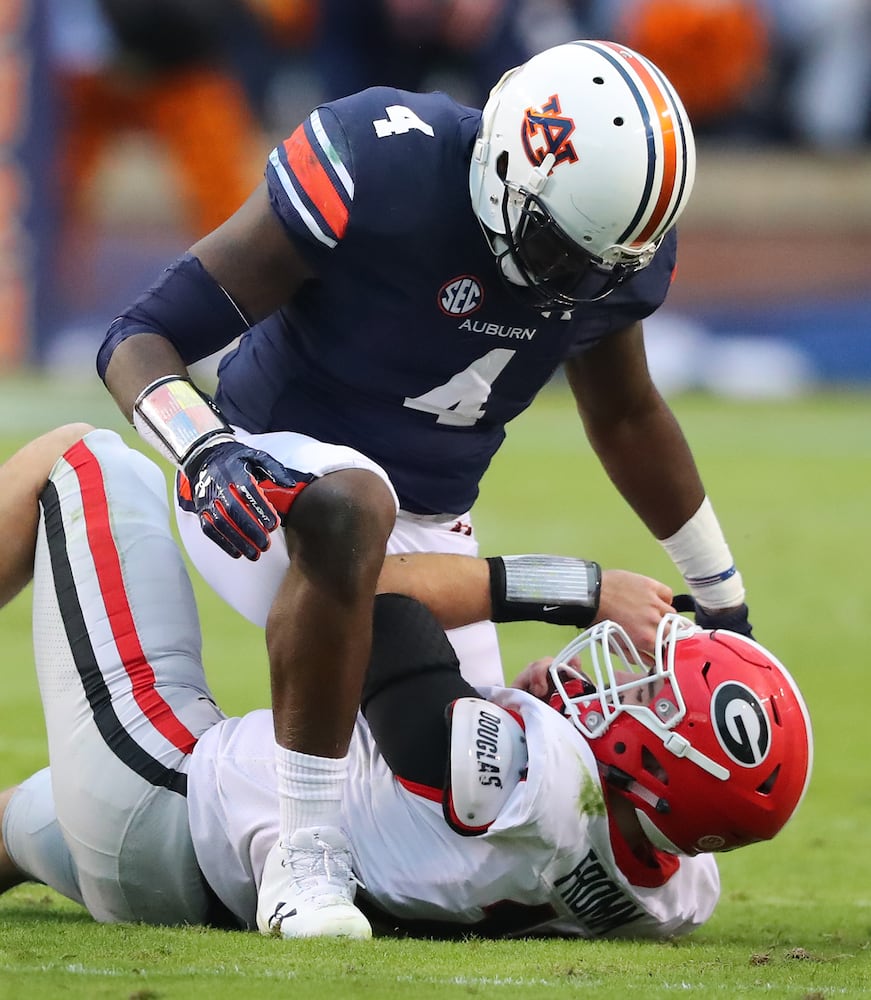 Photos: Bulldogs are crushed by Auburn