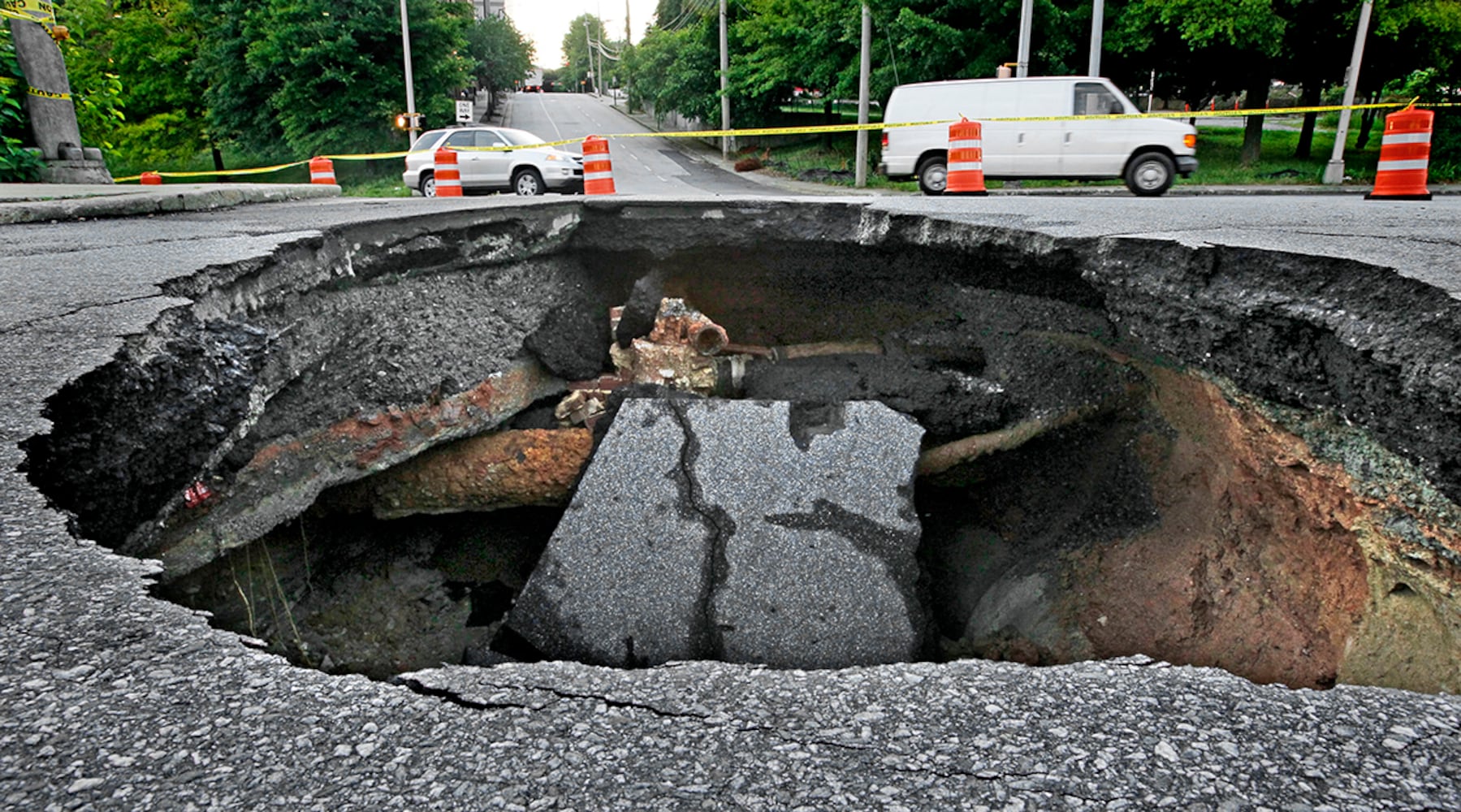 Some of metro Atlanta's biggest sinkholes