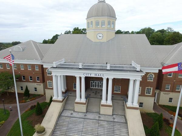 Roswell City Hall has been gripped by a feud between administrator Gary Palmer and a council member, Mike Palermo. CREDIT: AJC file photo