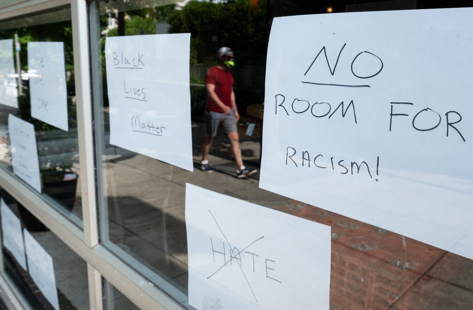 PHOTOS: Protesters gather across metro Atlanta