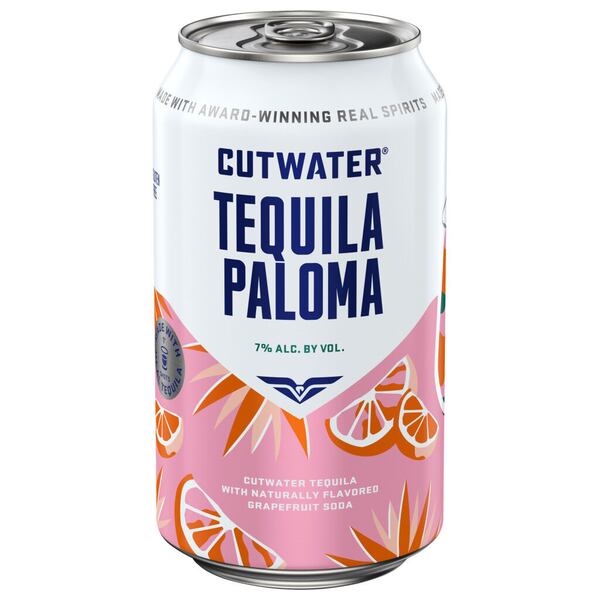 Cutwater offers canned cocktails in a range of fruity flavors, from Tequila Grapefruit Paloma to Watermelon and Prickly Pear Ranch Water.