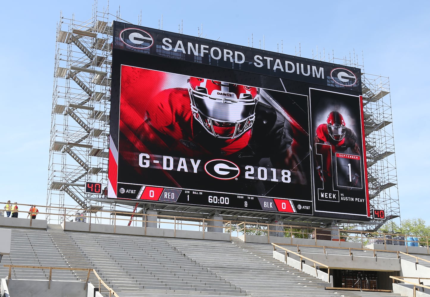 Photos: Georgia G-Day festivities in Athens