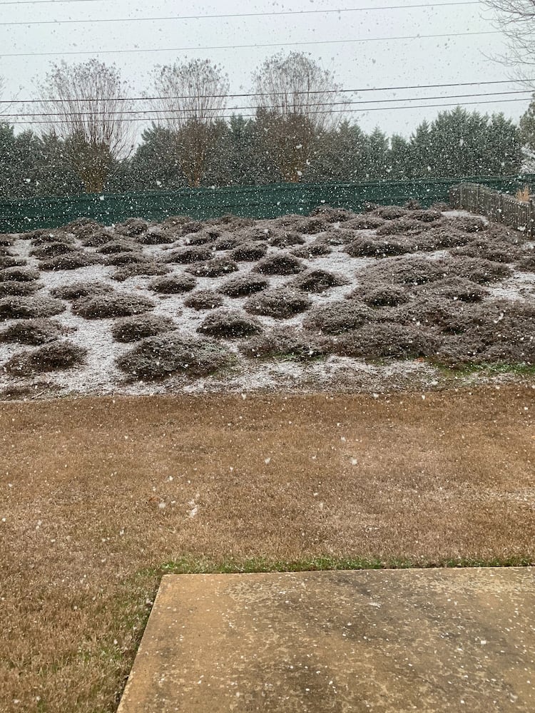 PHOTOS: Snow scenes in metro Atlanta, North Georgia