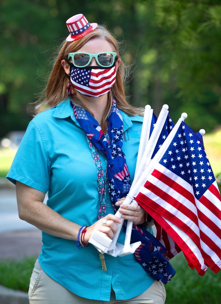 PHOTOS: Fourth of July drive-by parade in Powder Springs