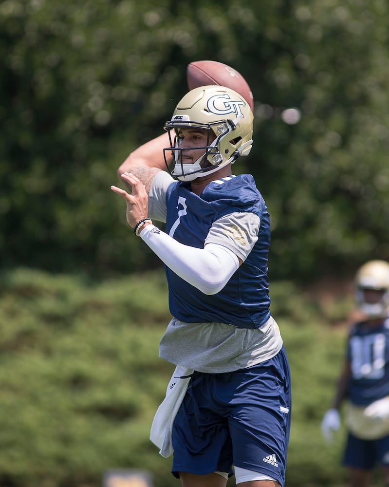 Photos: New coach Geoff Collins has Georgia Tech on the field