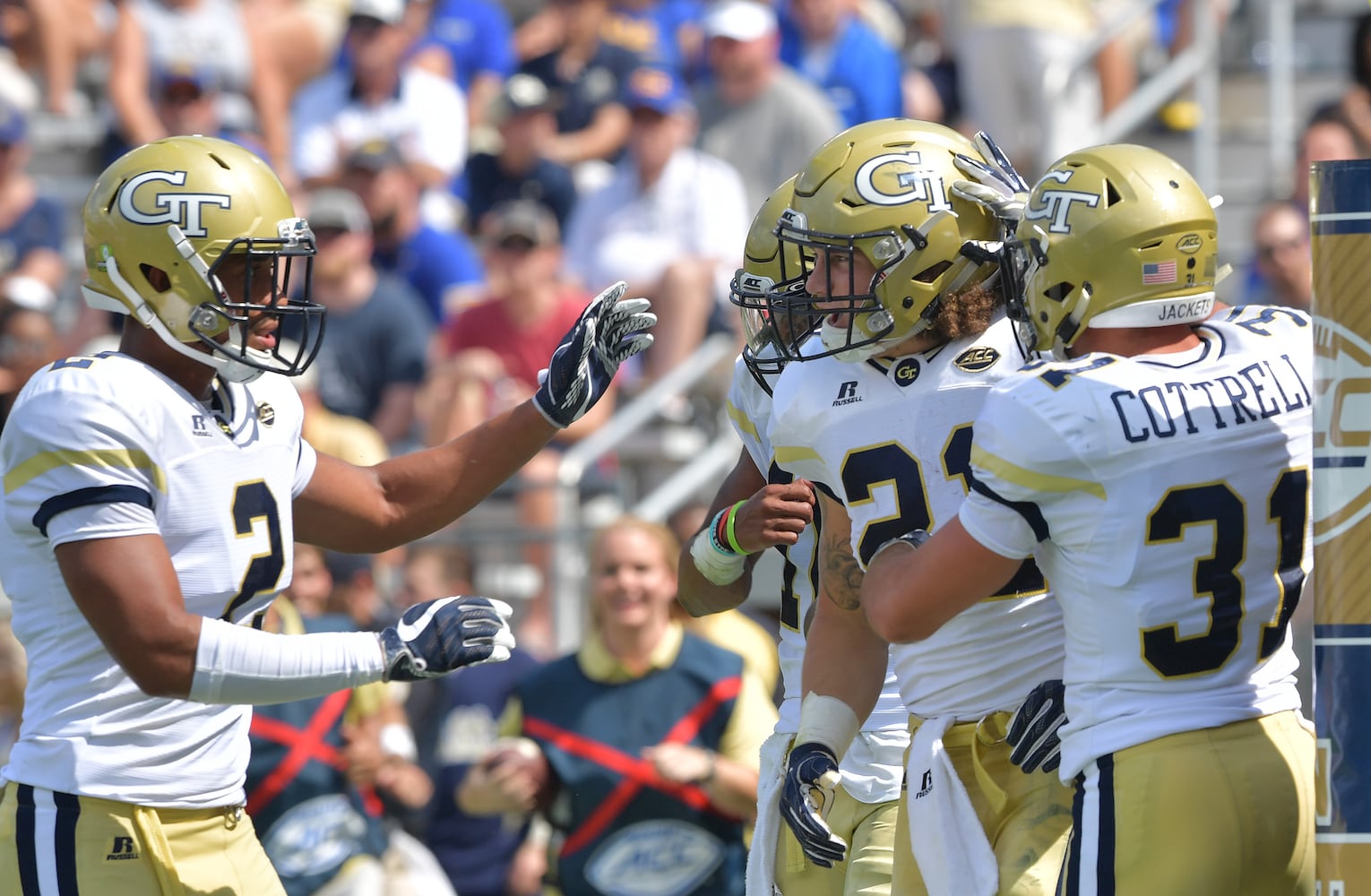 Photos: Georgia Tech pulls away from Pittsburgh