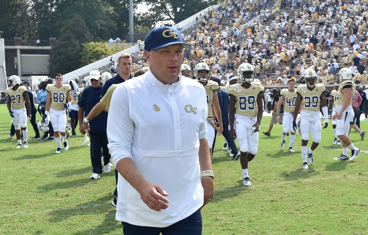 Photos: Georgia Tech is upset by The Citadel