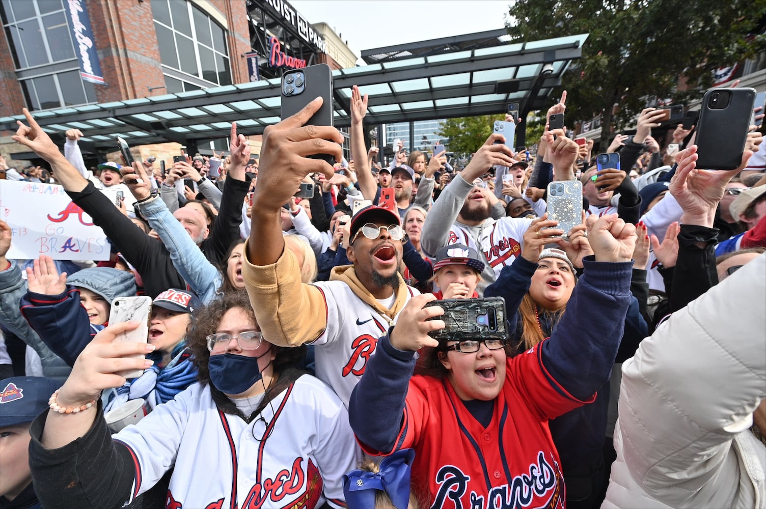 Braves parade truist