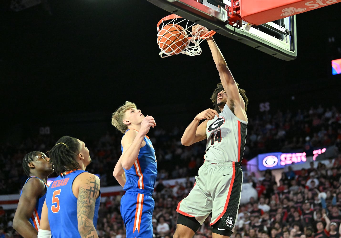 Georgia vs Florida basketball 