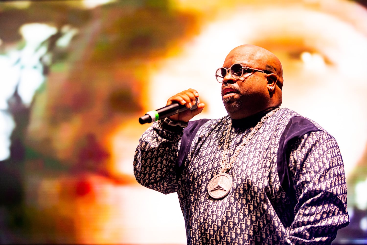 Goodie Mob with CeeLo Green  joined Atlanta rap icon Big Boi as he played the final show of the "Big Night Out" concert series at Centennial Olympic Park on Oct. 25, 2020.