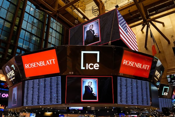 A cover of Time magazine's person of the year, shows President-elect Donald Trump, on the floor of the New York Stock Exchange, Thursday, Dec. 12, 2024, in New York. (AP Photo/Alex Brandon)