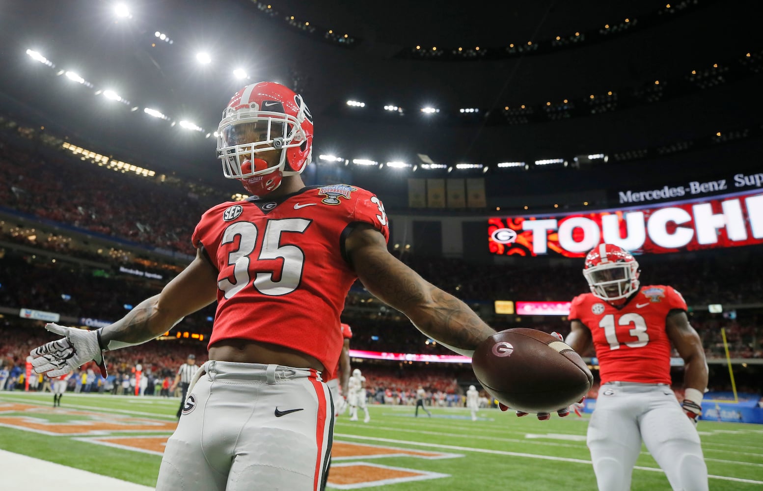 Photos: Georgia tackles Texas in the Sugar Bowl