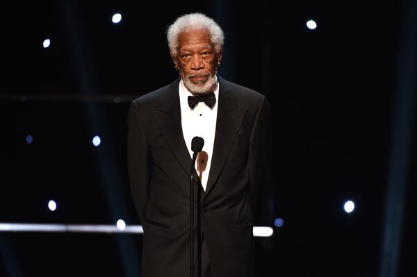 Morgan Freeman speaks onstage during the 51st NAACP Image Awards, Presented by BET, at Pasadena Civic Auditorium on Feb. 22, 2020 in Pasadena, California. (Aaron J. Thornton/Getty Images for BET/TNS)