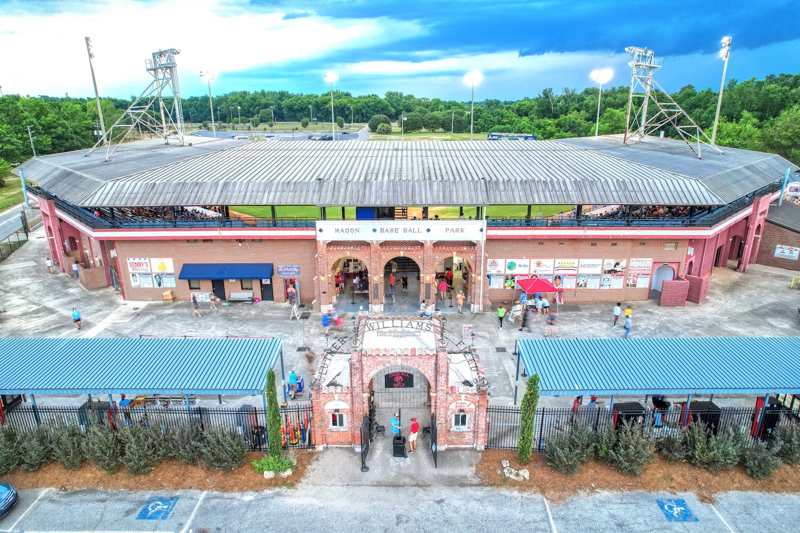 The classic 1929 Luther Williams Baseball Field is the home of the Macon Bacon.

Photo Credit: Visit Macon