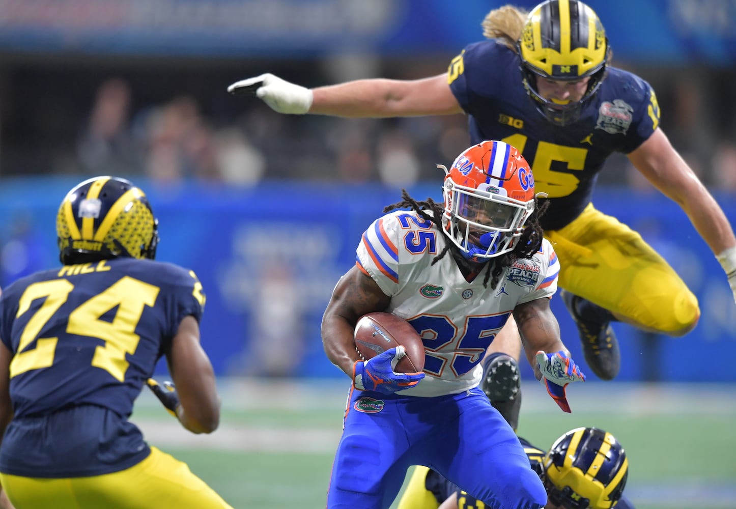 Photos: Florida beats Michigan in Chick-fil-A Peach Bowl