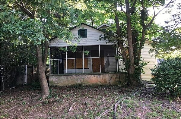 This tiny home at 2121 Wilson Ave. NW in Westside Atlanta is on the market for $33,580.