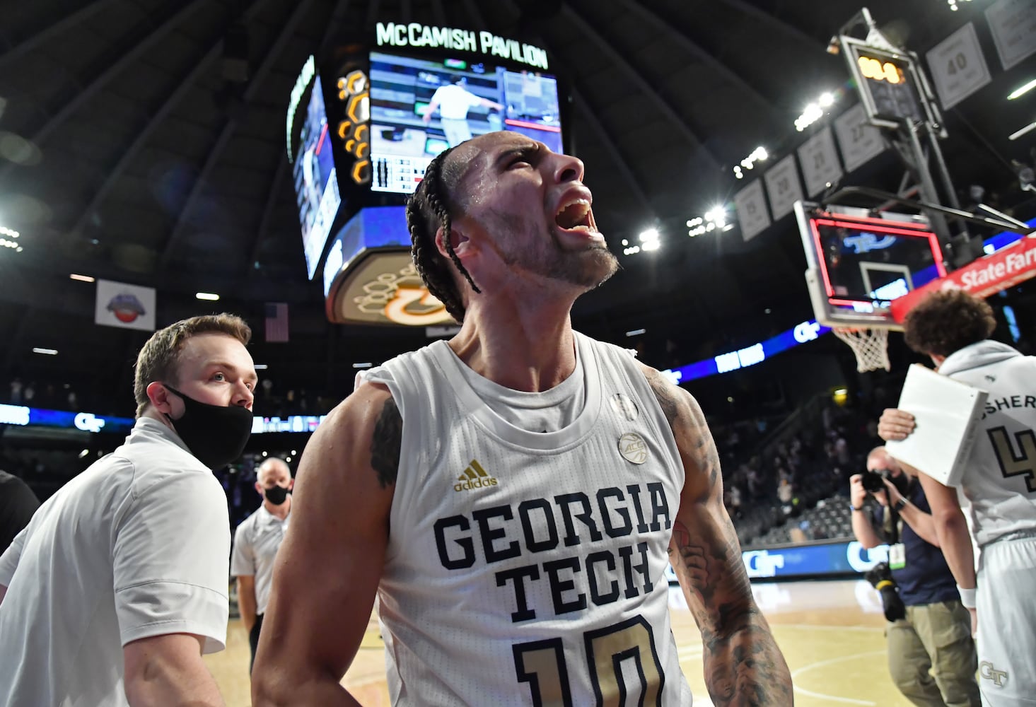 Georgia Tech-Notre Dame basketball game