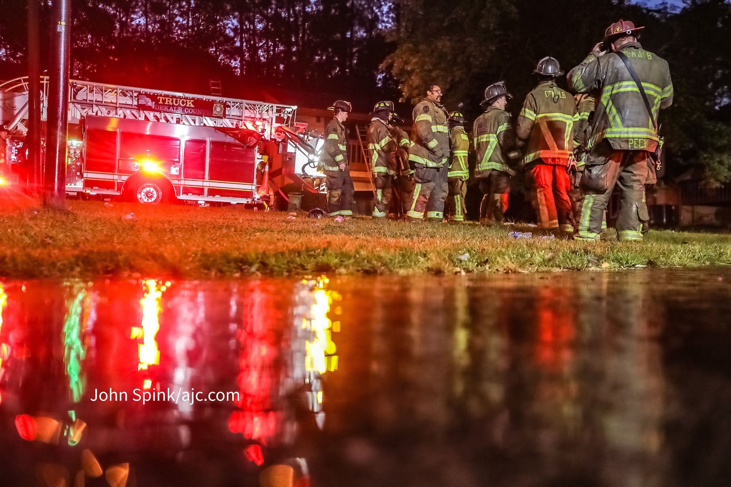 DeKalb fire townhomes