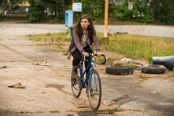 Katelyn Nacon as Enid - The Walking Dead _ Season 7, Episode 5 - Photo Credit: Gene Page/AMC