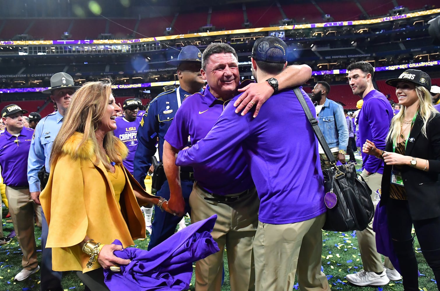 Photos: Bulldogs crushed by LSU in SEC Championship game