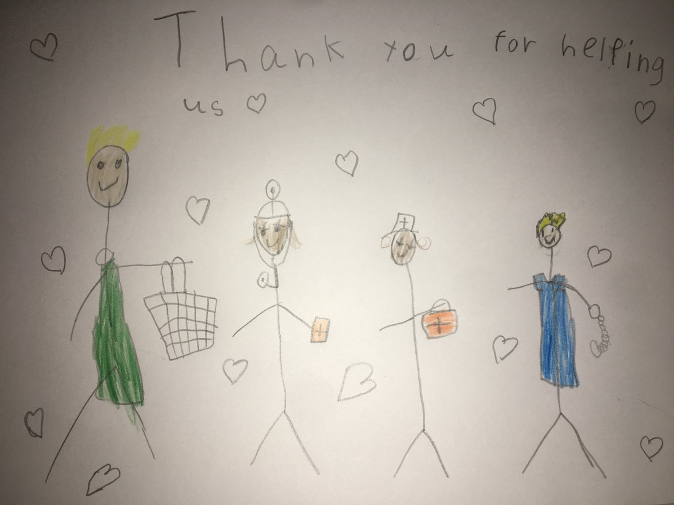 Art from the Heart: Kids thank front-line health care workers