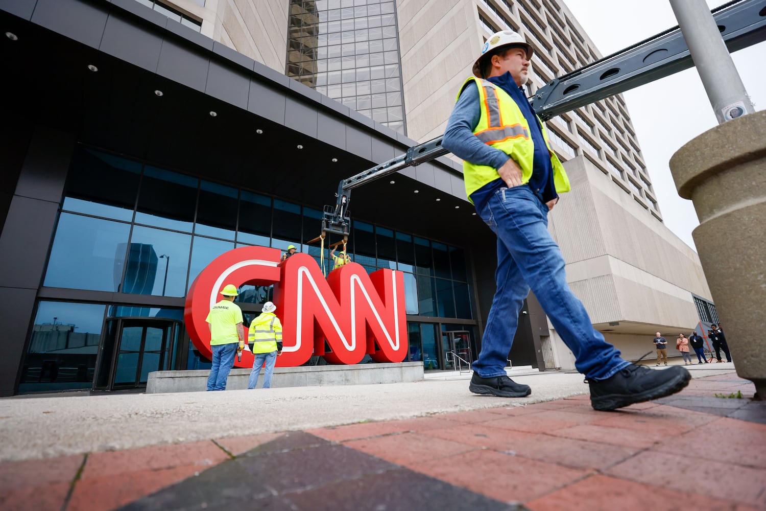 CNN signs removed