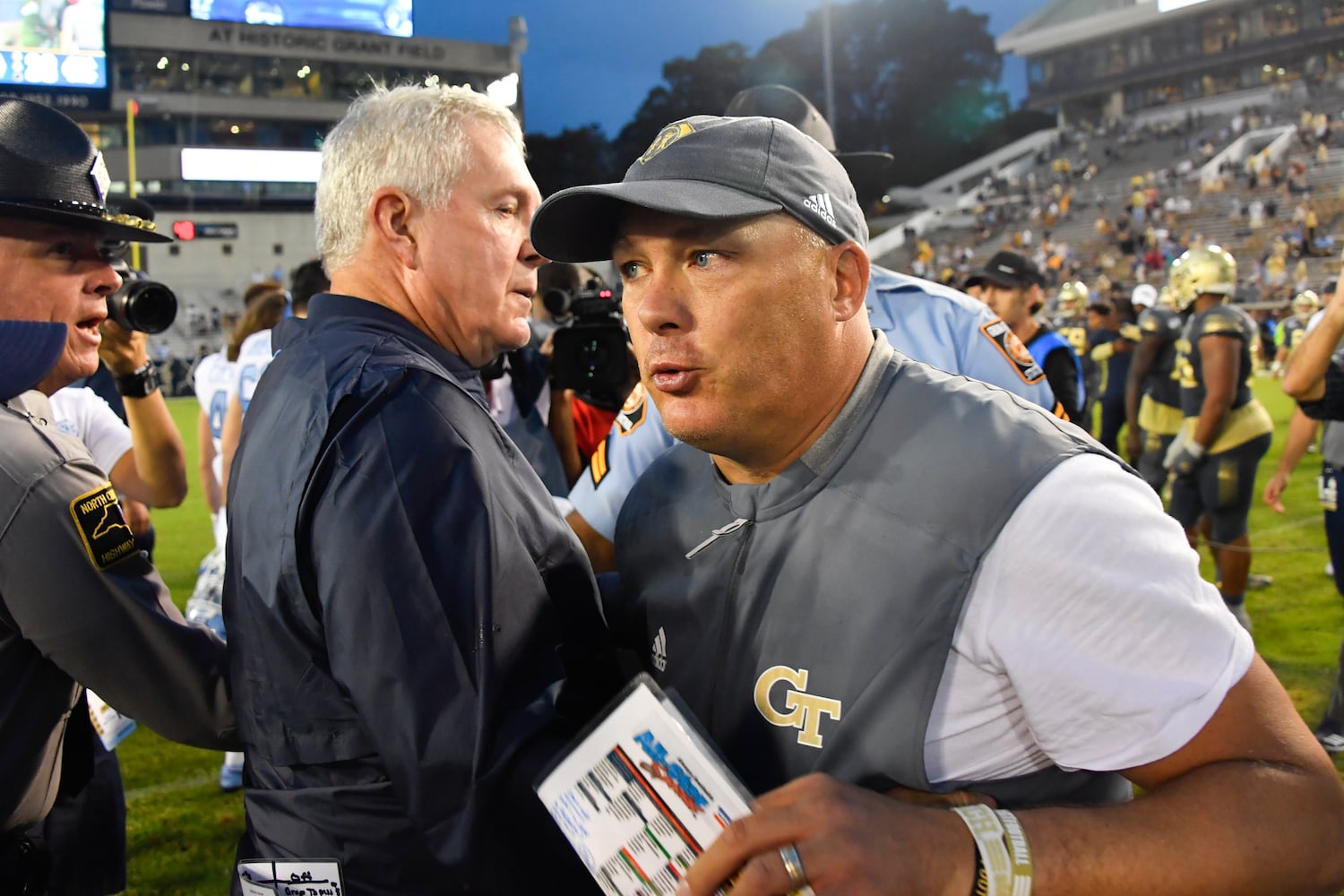 Photos: Georgia Tech loses to North Carolina