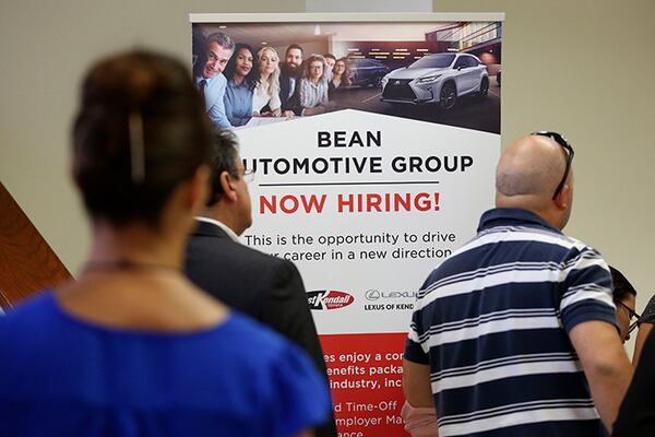 U.S. employers downshifted their hiring in December, adding 145,000 jobs as consumer spending appeared to aid gains in the retail and hospitality sectors. The U.S. government issued the December jobs report Friday.