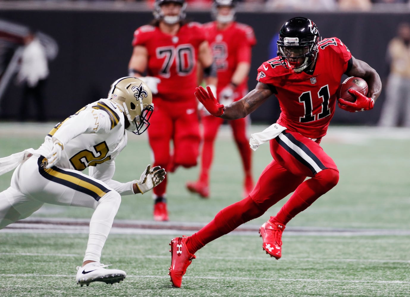 Photos: Falcons seek win over the Saints