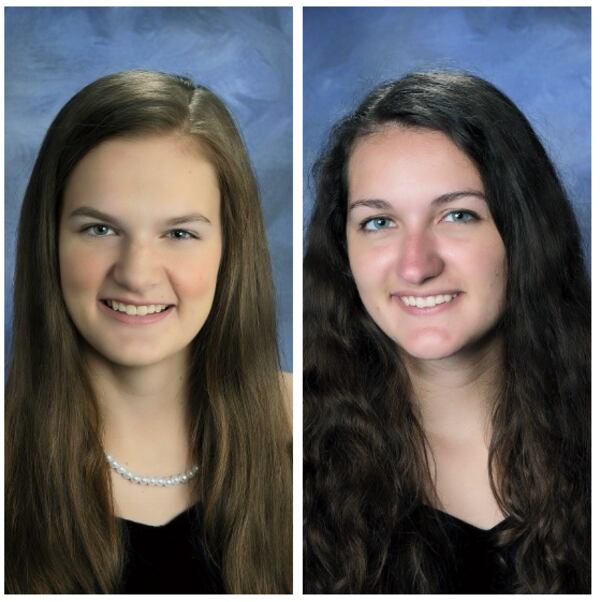 Courtney Reagan Coats, left, and Meredith Johns, right