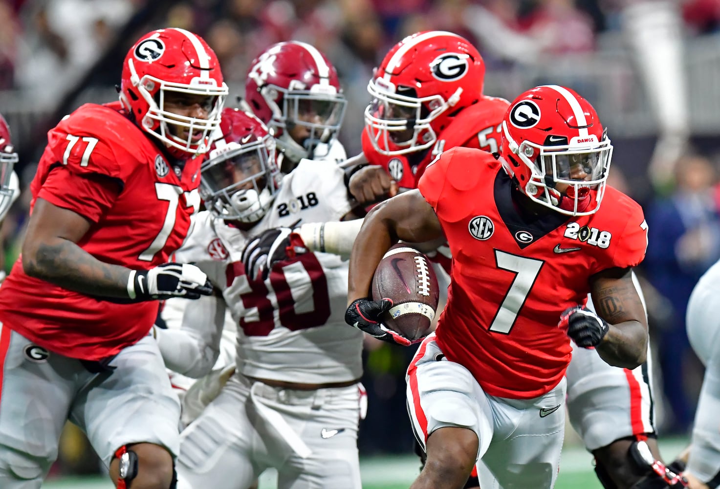 Photos: Bulldogs fall to Alabama in overtime