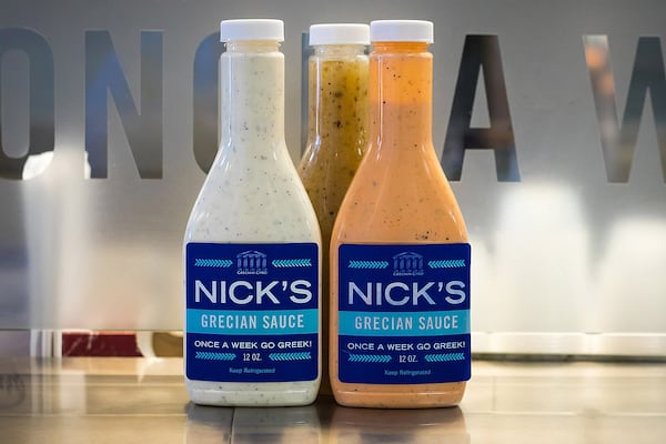 Nick’s Grecian Sauce from Grecian Gyro/Provided by Grecian Gyro