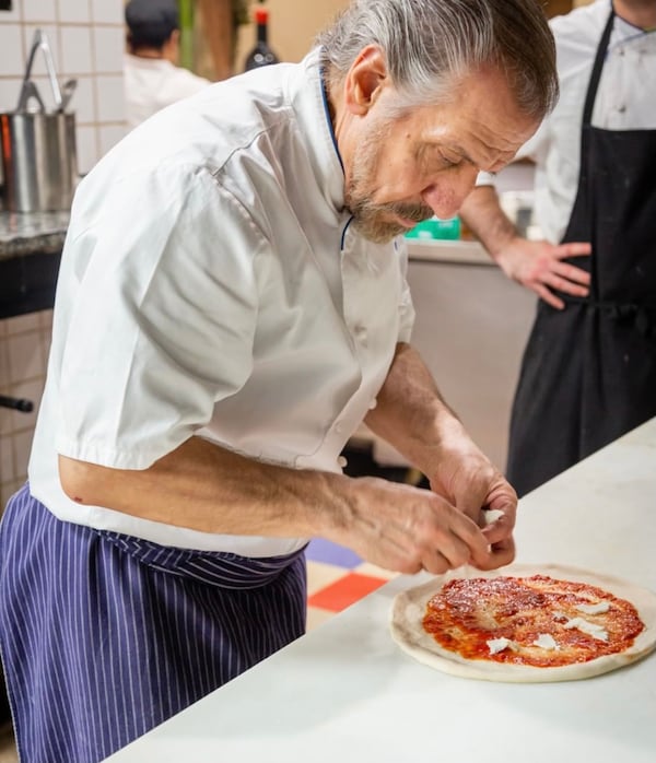 Michael Bologna taught at the Culinary Institute of America and became director of the culinary school at Chattahoochee Tech before opening Vingenzo's in Woodstock. Courtesy of Michael Bologna