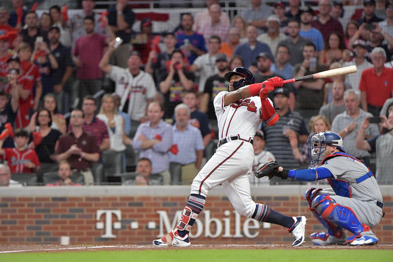 Photos: Acuna hits grand slam as Braves battle Dodgers in Game 3