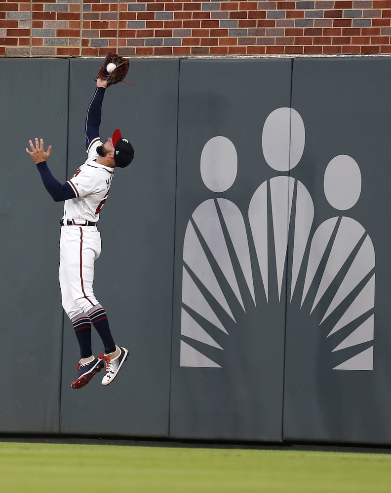 Photos: Braves take on the Red Sox