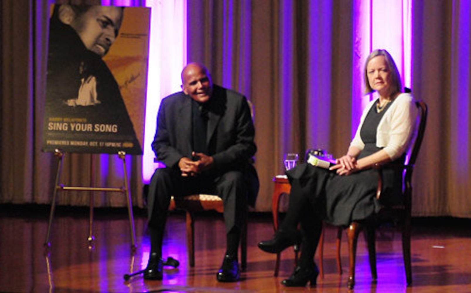 Harry Belafonte's Atlanta book signing