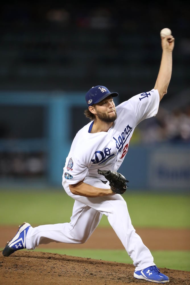 Photos: Braves shut out again, trail Dodgers 2-0 in playoffs