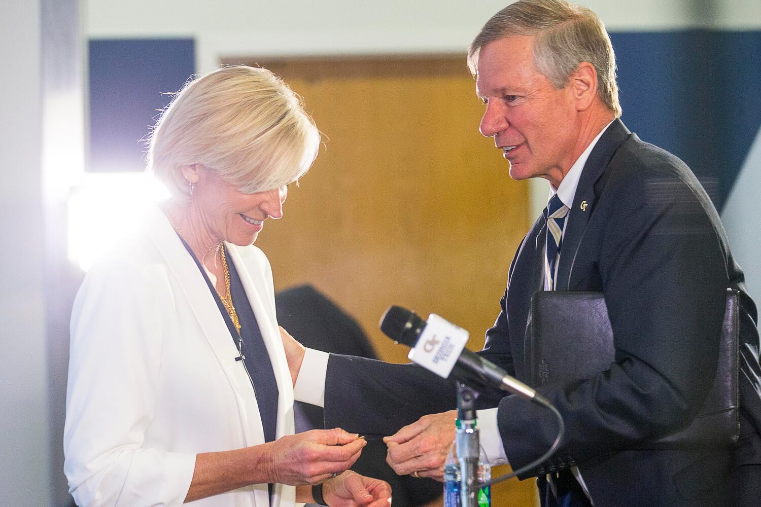 Photos: Georgia Tech introduces basketball coach Nell Fortner