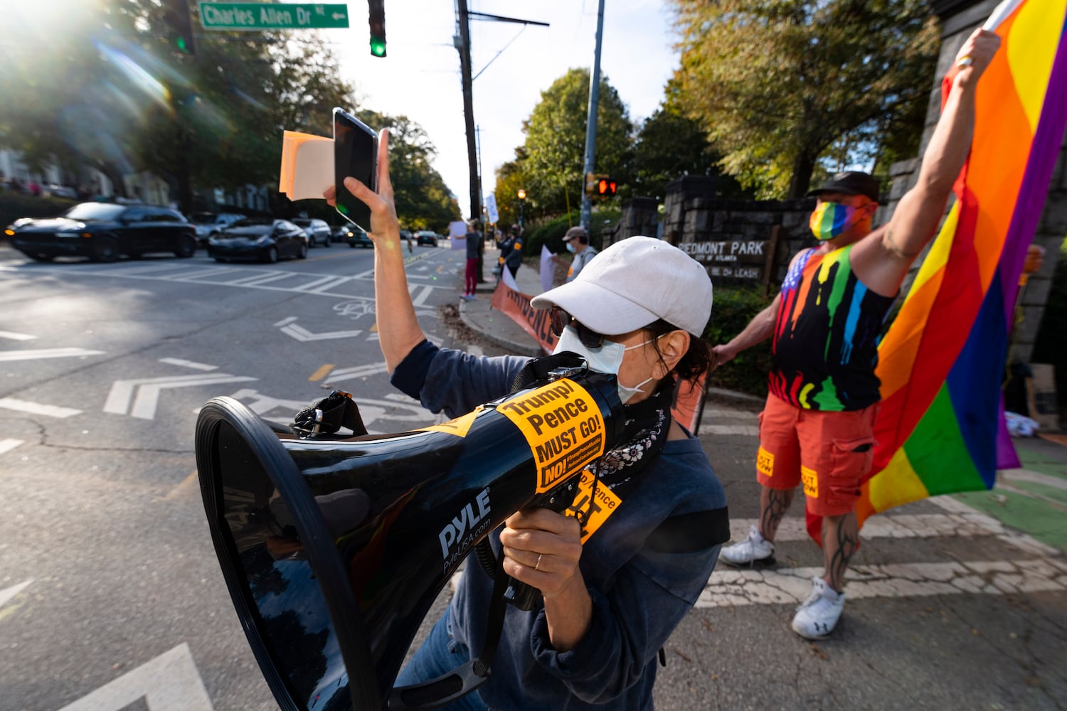 Piedmont Park protest