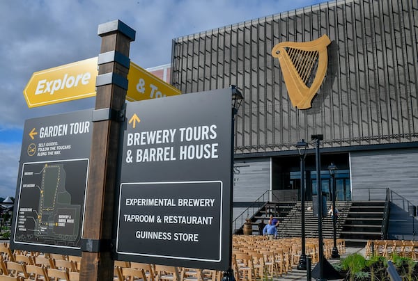 Guinness Open Gate Brewery and Barrel House, the first U.S. location in more than 60 years, recently opened near Baltimore. Contributed by Getty Images for Guinness