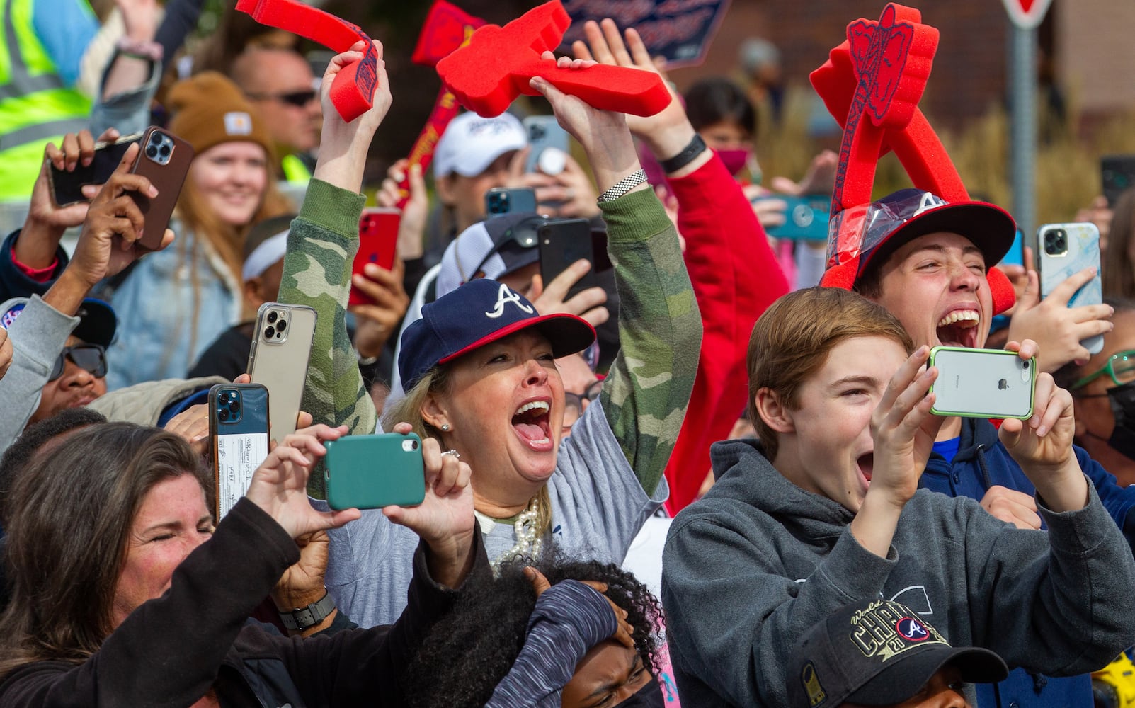 Braves Parade photos