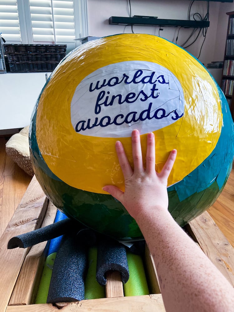 Photos: How to build the world's biggest (maybe) sticker ball